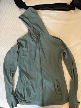 lululemon athletica tidewater teal Full-Zip Hooded Jacket